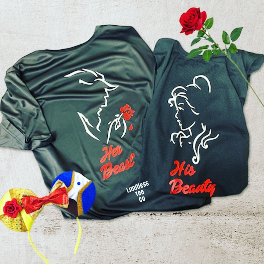 Beauty and the Beast Couples shirt